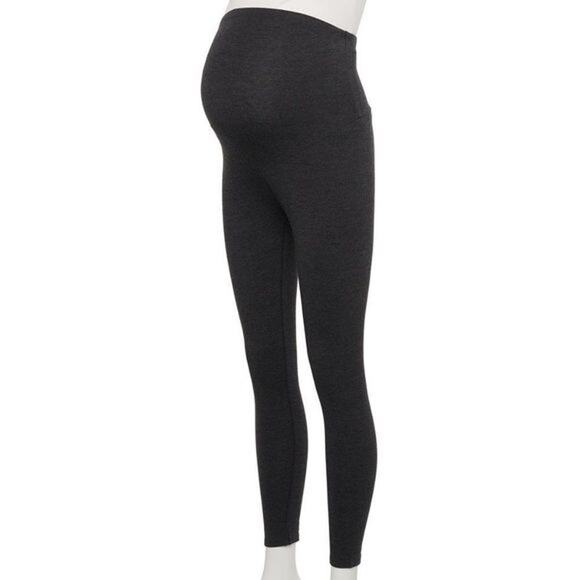 A Glow Maternity Fully Belly Panel Leggings – Size Small - Picture 4 of 6